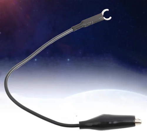 Vista 3 de 4 piezas de accesorios de sonda de osciloscopio de plástico para sonda de osciloscopio, cable de tierra que se ajustan a RoHS (2002/95/EC)