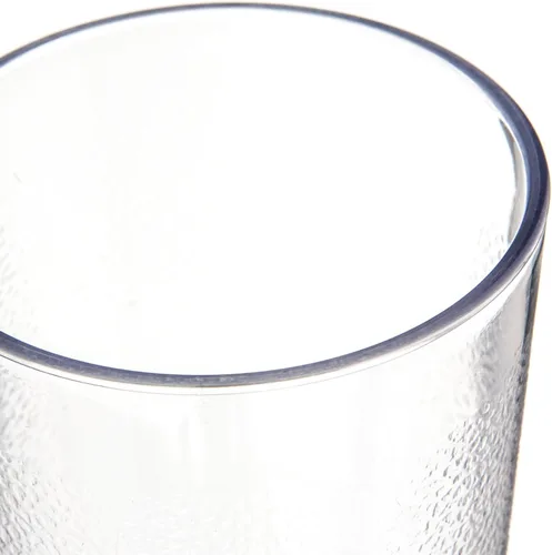 Vista 4 de Carlisle FoodService Products 55268107 Vaso de plástico apilable resistente a roturas, 8 oz., transparente (paquete de 6)