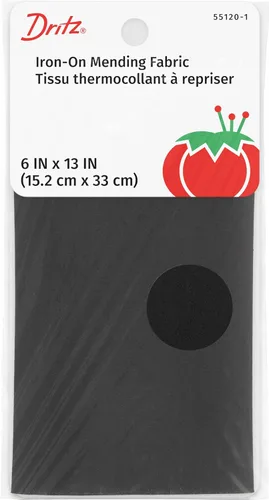 Vista 4 de Dritz Cinta reparadora termoadhesiva, 3 x 8 pulgadas, 3 unidades, colores primarios