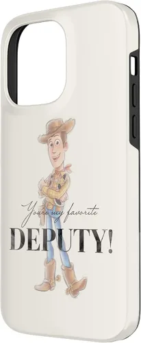 Vista 2 de Funda para iPhone 14 Pro Max Disney 100 y Pixar's Toy Story Woody My Favorite Deputy Case