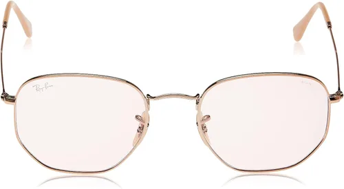 Vista 2 de Ray-Ban RB3548n Evolve - Lentes de sol hexagonales de lente plana fotocromática