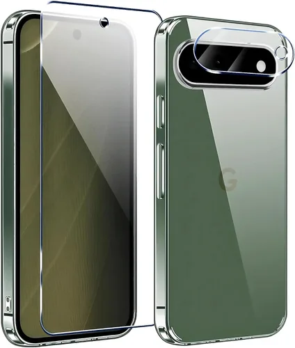 Vista 11 de Funda compatible con iPhone 17 Pro Max con protector de pantalla y protector de lente de cámara, [no se pone amarillento]