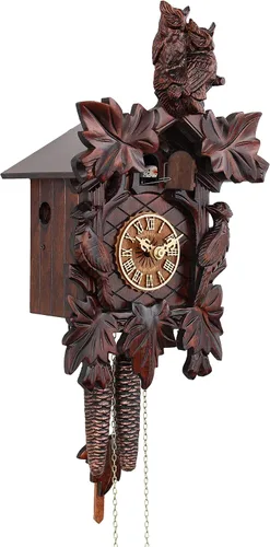 Vista 2 de Reloj de cuco - Los búhos sabios