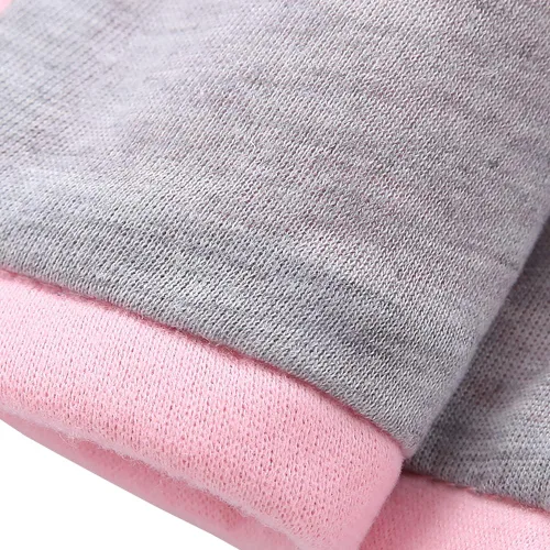 Vista 8 de Abrigo infantil con orejas en el gorro, para otoño e invierno