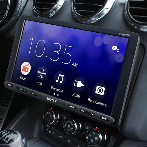 Vista 8 de Sony XAV-AX8100 Receptor multimedia flotante de 9 pulgadas con Apple Carplay/Android Auto y entrada de video HDMI