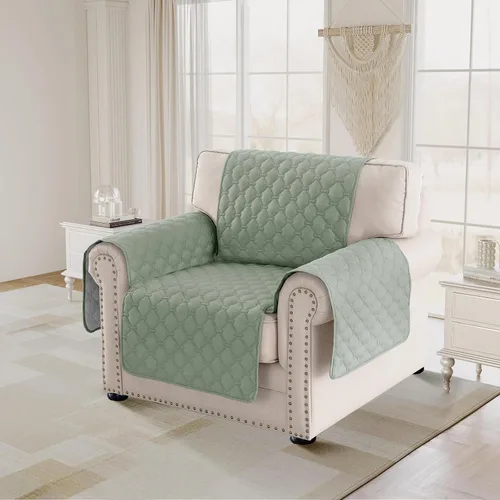 Vista 11 de Funda para Silla Cubierta para Silla Resistente al Agua Cubierta para Sofá Cubierta para Silla Lavable Respaldo de Goma Antideslizante Protector
