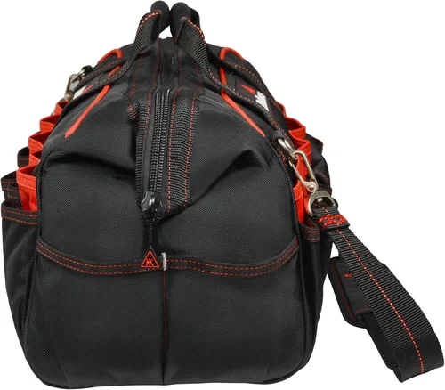 Vista 4 de Hultafors Work Gear HT5544 - Bolsa de herramientas para comerciantes, 40 bolsillos, portaherramientas de poliéster balístico resistente, asas