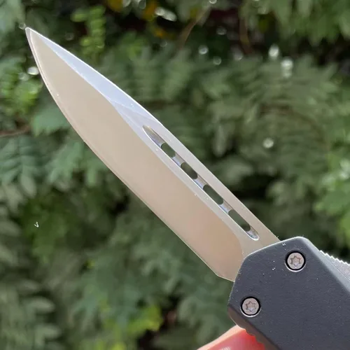 Vista 3 de Herramienta multifunción para exteriores con cuchillo, camping y senderismo, EDC para aventureros