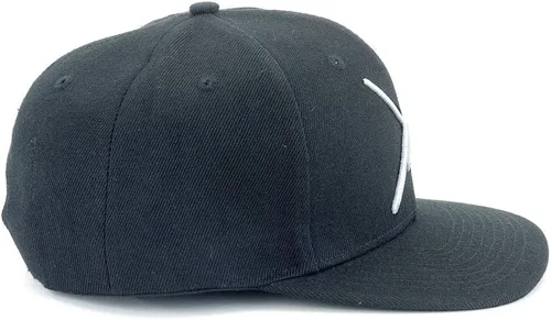 Vista 2 de Mercer Culinary M60132BKW Gorra, OS, negro con logotipo blanco grande