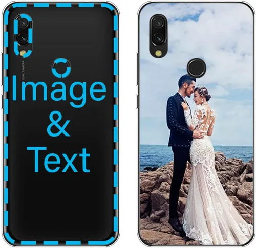 Vista 203 de Funda personalizada compatible con Oppo A1 Pro, fundas de teléfono personalizadas con imagen de foto, imagen de texto, cubierta transparente