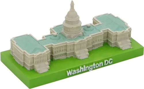 Vista 5 de Estatua de la réplica del edificio del Capitolio de los Estados Unidos de 3.7