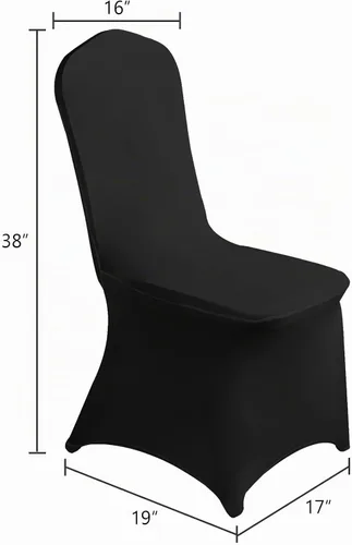 Vista 3 de SuperO Funda Impermeable de Spandex para Silla 12PCS, Fundas Elásticas para Sillas de Comedor, Fundas de Poliéster para Sillas de Exteriores, Funda