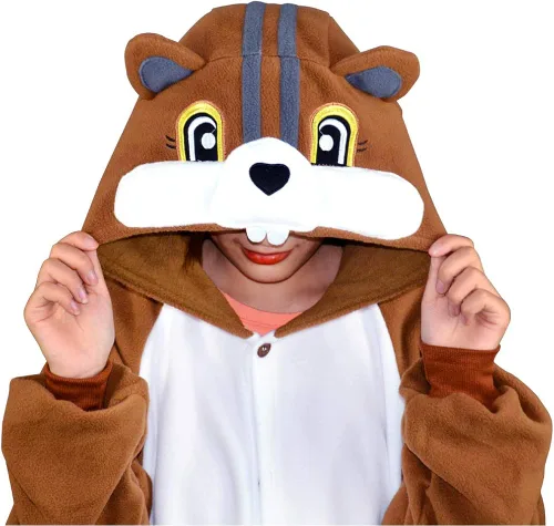 Vista 3 de vavalad Adult Animal Onesie Pajamas Cosplay Animal Homewear Halloween Costume for Women Men