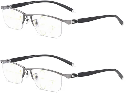Vista 9 de Gafas de lectura multifocales progresivas anti rayos azules +1.0+1.5+2.0+2.5+3.0+3.5