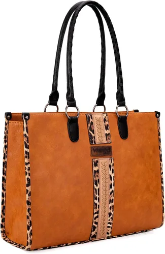 Vista 3 de Wrangler Tote Bag for Women Western Purse Multi Pockets Handbags