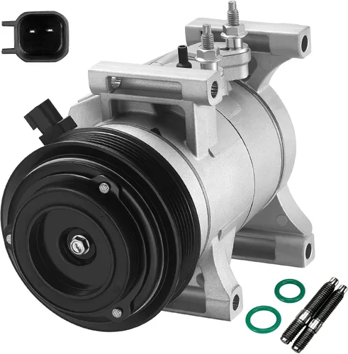 Vista 15 de BDFHYK 58553 Compresor de aire acondicionado con embrague compatible con Dodge 1994 1995 Dakota Ram 1500 2500 3500, reemplaza 2004359, 271300, 4359