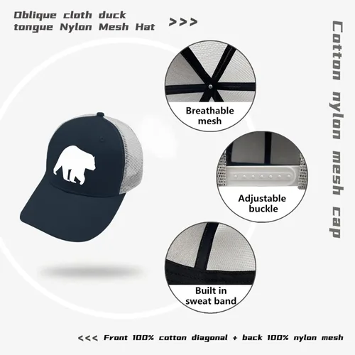 Vista 7 de Baseball Caps Bear Dad Hats for Women Vintage Dad Hat Adjustable