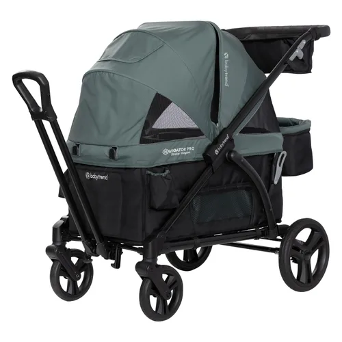 Vista 22 de Baby Trend Cochecito Vagón Expedition/Tour LTE 2 en 1, Azul Desierto