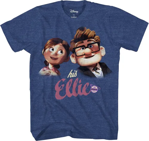 Vista 2 de Disney Camiseta para parejas Up Her Carl His Ellie