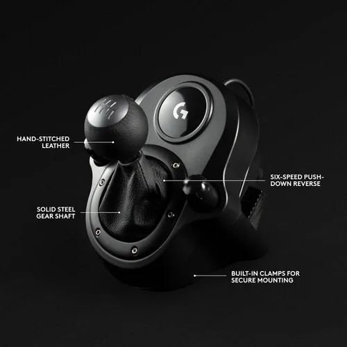 Vista 4 de Volante para juegos de carrera Logitech G920 (941–000121), Negro