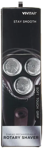 Vista 7 de VIVITAR PG-V002 RotaryThree 3-Head Rotary Shaver