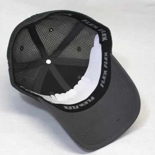 Vista 4 de The Vintage Year Algodón con malla de aire de poliéster elástico Back Flex Six Panel Gorra de béisbol