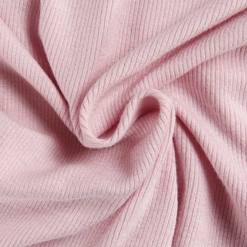 Vista 5 de PALINDA Camisas de manga larga ajustadas con cuello alto acanalado para mujer