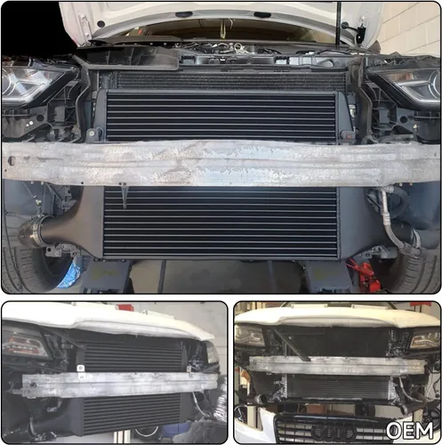 Vista 7 de Intercooler de rendimiento de ajuste para A4 B8 A5 B8 2.7/3.0 TDI 2008-2012