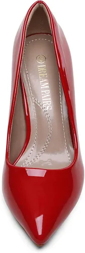 Vista 4 de DREAM PAIRS Zapatos de tacón alto con punta puntiaguda para mujer