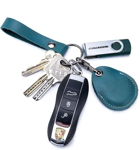 Vista 8 de Temvue Titular de la tarjeta de acceso RFID Llavero Bolsa Llaveros NFC Smart Key Tag Card RFID Pod ID tarjeta protector común