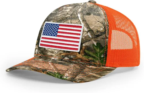 Vista 211 de Joe's USA Richardson 112 - Gorras de camionero con parche gráfico personalizado - Gorras estructuradas de cinco y seis paneles Richardson Premium