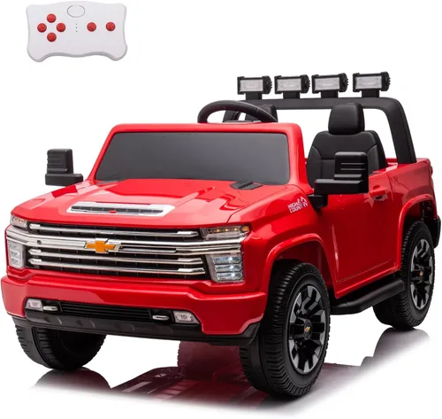 Vista 9 de Juguetes de paseo de 24 V para niños, Chevrolet Silverado de 2 plazas, auto Negro