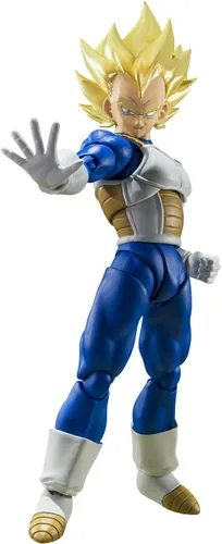Vista 15 de TAMASHII NATIONS - Dragon Ball Z - Super Saiyan Trunks -Poder Super Latente Infinito- Figura de acción S.H.Figuarts Super Saiyan Trunks -Infinite