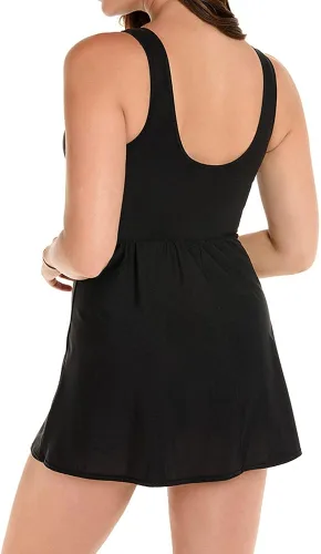 Vista 4 de Miraclesuit Women's Swimwear DD-Cup Solids Marais Tummy Control V-Neckline Soft Cup One Piece Swimsuit