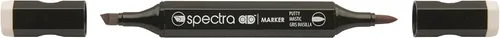 Vista 19 de AD Marker Chartpak Spectra, Tri-Nib y cepillo de doble punta, antiguo, 1 cada uno (S069AD)