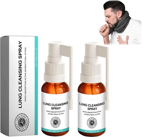 Vista 9 de Spray de Limpieza Pulmonar de Saafra Labs, Nebulizador de Limpieza Pulmonar, Nebulizador de Limpieza Pulmonar Herbal, Poderoso Apoyo y Limpieza