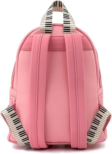 Vista 4 de Loungefly Disney Aristocats Piano Kitties - Bolso de hombro para mujer con doble correa