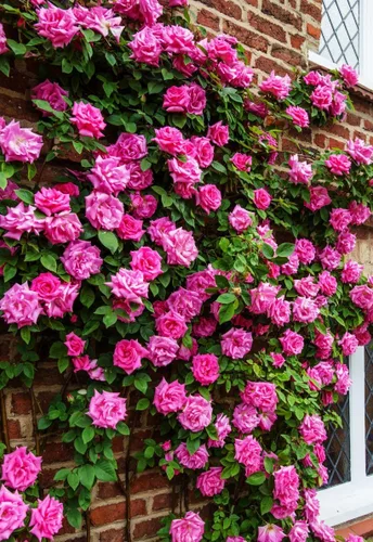 Vista 6 de Más de 100 semillas de rosa rosa trepadoras para plantar al aire libre, planta con flores perennes para enrejados, cenadores, bordes de jardín