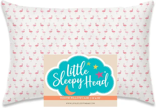 Vista 26 de Funda de almohada para jóvenes Little Sleepy Head - 100% funda de almohada de algodón y hipoalergénica - Funda de almohada envolvente de ajuste