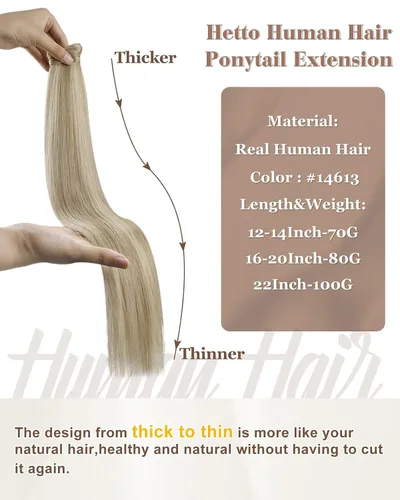 Vista 64 de Hetto . Extensiones de cabello humano rizado con clip, color #1 negro azabache, extensiones de cabello humano ondulado natural para cabeza completa