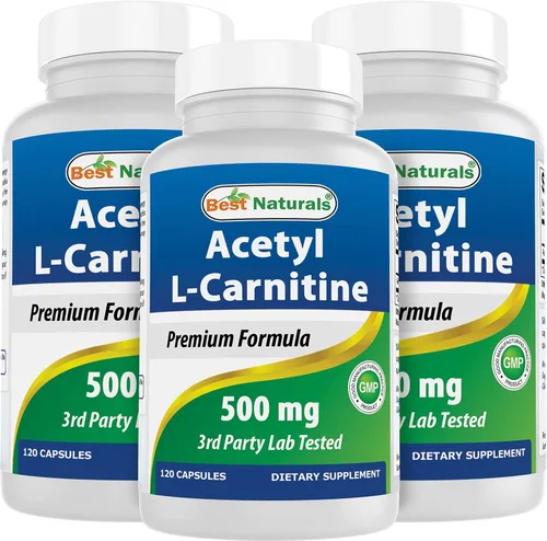 Vista 10 de Best Naturals L-Carnitina 1000mg 60 tabletas (60 unidades (paquete de 1))