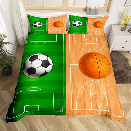 Vista 42 de Manfei Juego de funda de edredón occidental, tamaño individual, juego de ropa de cama de caballo de vaquero de 2 piezas, funda de edredón de cactus