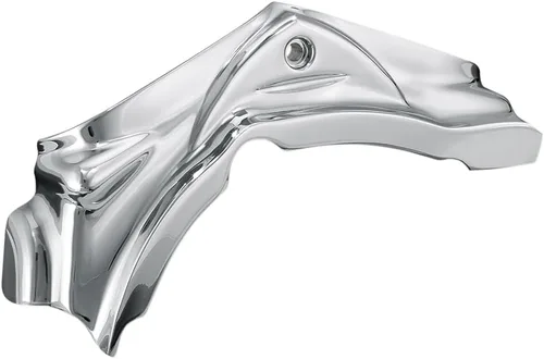 Vista 3 de Kuryakyn 8140 Accesorio para motor de motocicleta: cubierta de base de cilindro para motocicletas Harley-Davidson Evo Big Twins 1984-1999, cromada