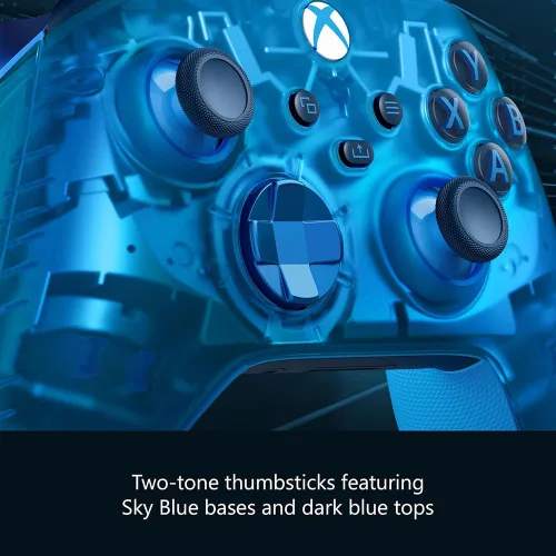 Vista 4 de Microsoft QAU-00150 Wireless Controller for Xbox Series XS Sky Cipher Special Edition (Renewed)