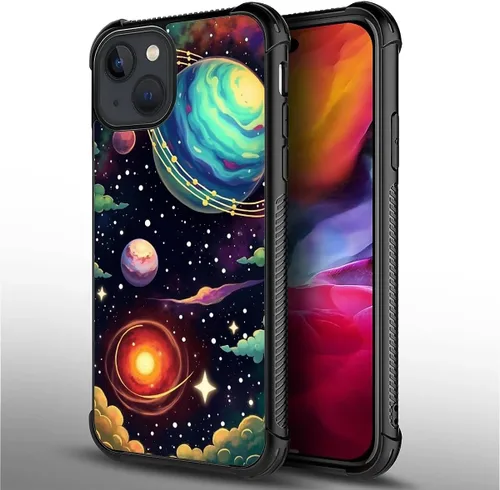 Vista 620 de Funda compatible con iPhone 15, diseño de elefantes africanos, diseño increíble a prueba de golpes, antiarañazos, carcasa trasera de policarbonato