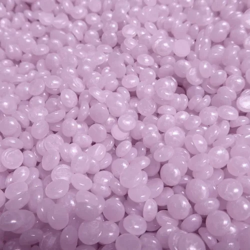 Vista 4 de Waxness Spa Choice - Perlas de cera dura cremosa sin colofonia de jazmín morado, 2.2 libras / 2.2 lbs