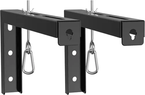Vista 11 de WALI Soporte Universal para Pantalla de Proyector de Techo, Soporte de Montaje en Pared con Soportes en L, Extensión Ajustable de 6 Pulgadas con Kit