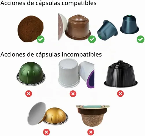 Vista 3 de Cafetera eléctrica portátil de café expreso, cafetera de viaje para campamento, 4.1 fl oz de acero inoxidable 304 con calefacción automática
