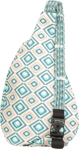 Vista 2 de KAVU Bolsa de hombro, bandolera de cuerda original con correa de hombro de cuerda ajustable