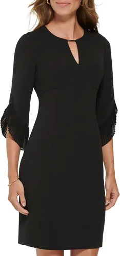 Vista 2 de DKNY Vestido de manga de gasa 34 para mujer